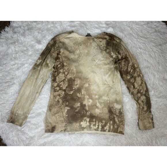 J JILL Cardigan Sweater Cotton Silk Blend MEDIUM Lot Of 2 Light Vneck Casual - Picture 5 of 9